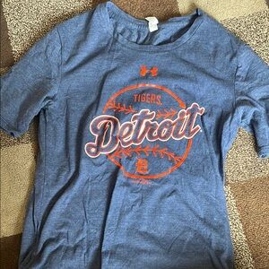 Under Armour Detroit Tigers Blue T-Shirt